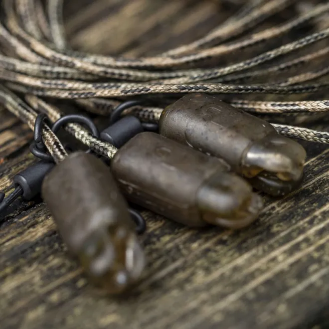 FOX Edges Camo Heli-Clip Rigs 40 lb Submerge 3 Stück