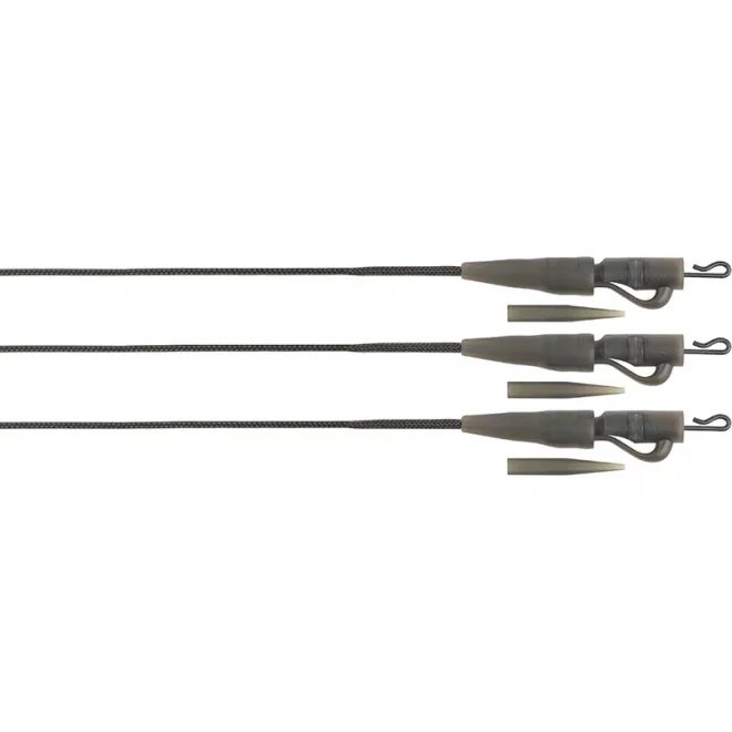 FOX Edges Naturals Leadcore Lead Clip Leader 3 Stück