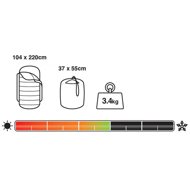 FOX EOS 3 Sleeping Bag