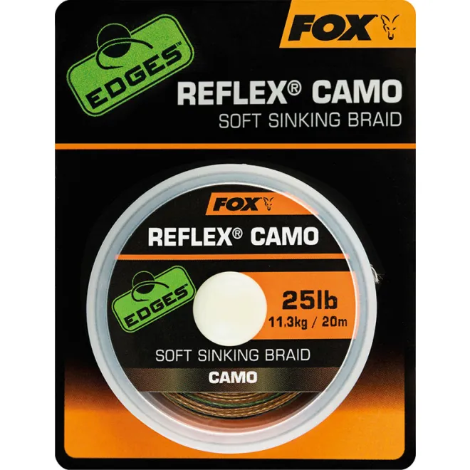 FOX Edges Reflex Camo Soft Sinking Braid 20 m 35 lb
