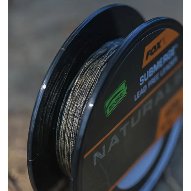 FOX Edges Naturals Submerge Leader 10 m 30 lb/13,6 kg