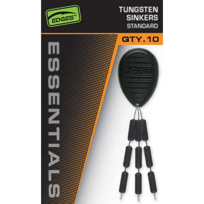 FOX Edges Essentials Tungsten Sinkers Standard