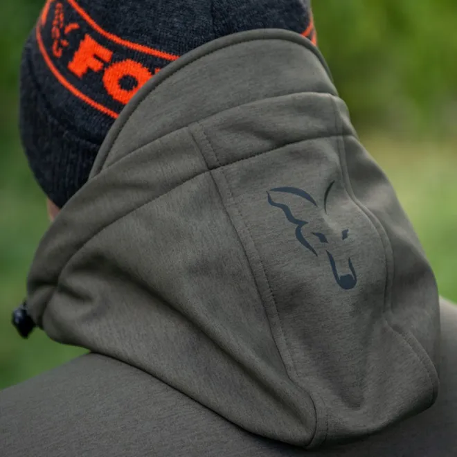 FOX Collection Soft Shell Jacket Green & Black M