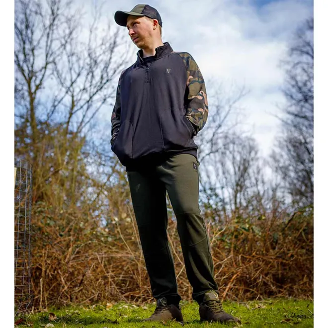 FOX LW Black/Camo QTR Zip M