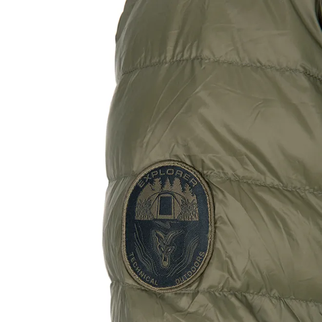 FOX Explorer Downfill Packaway Khaki Jacket M