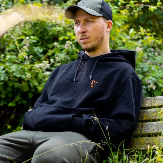 FOX Collection Hoody Black/Orange 2XL