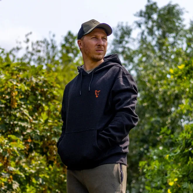 FOX Collection Hoody Black/Orange 2XL