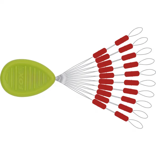 FOX Rage Predator Float Stops Red