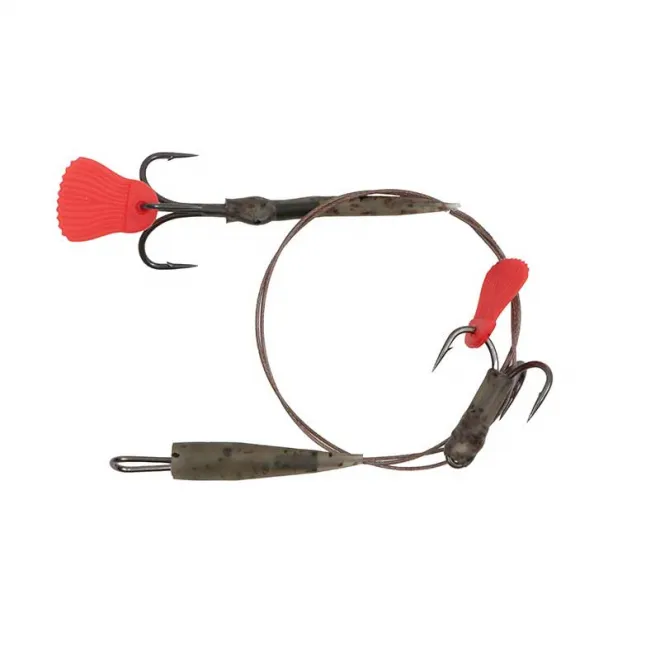 FOX Rage Predator Kwik Change Paternoster Trace 30 cm Size 4 Barbed 40 lb