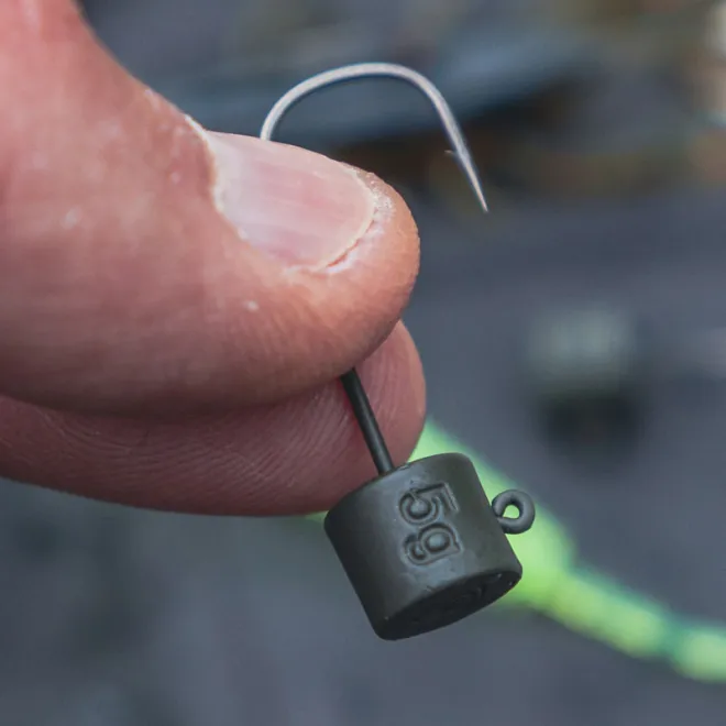 FOX Rage Micro Ned Heads Camo 5 Stück 1 - Kopf: 2 g