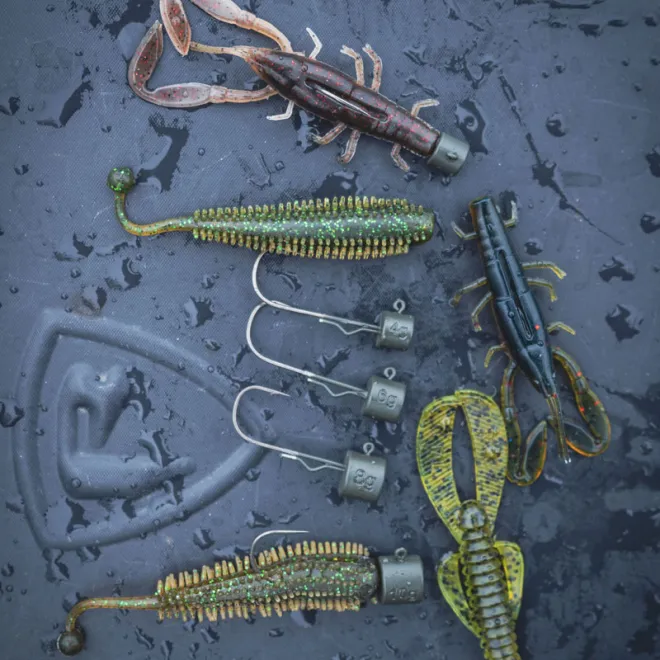 FOX Rage Ned Heads Camo 1 Stück 2/0 - Kopf: 4 g