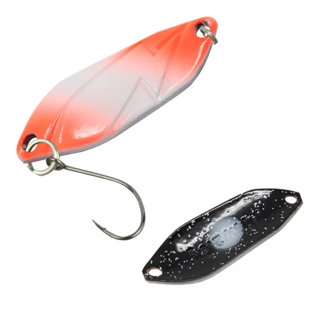 FTM Spoon Strike 2,1 g Neon Orange Lumi/Schwarz mit Glitter Lumi
