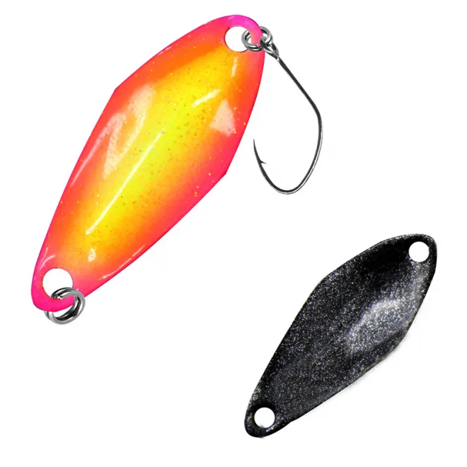 FTM Spoon Tremo 2,3 g Orange Gelb/Schwarz Silber Anthrazit