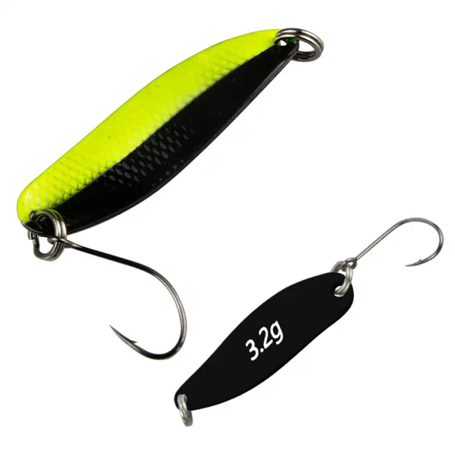 FTM Spoon Hammer 3,2 g Gelb Schwarz/Schwarz