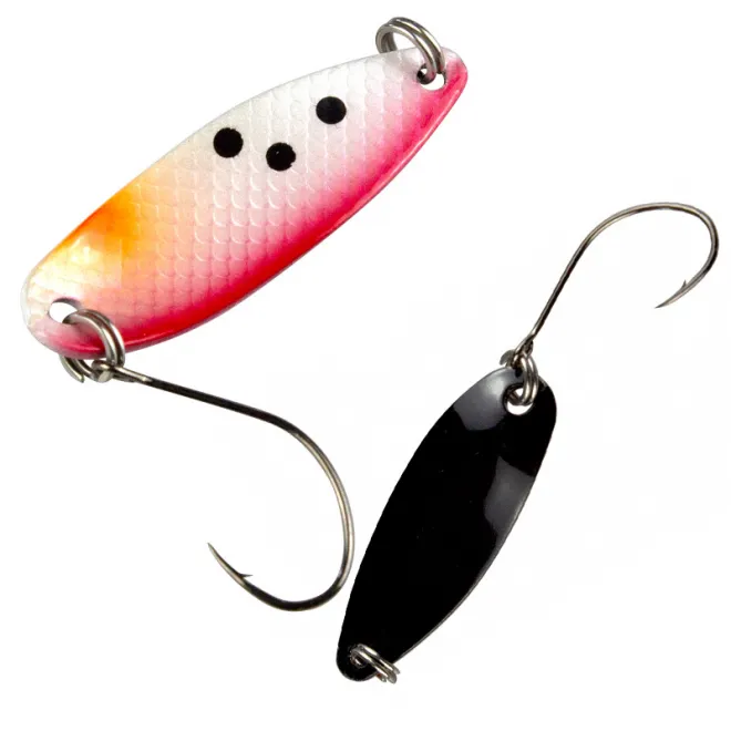 FTM Spoon Hammer 3,2 g Salmon Rot Weiß/Schwarz UV