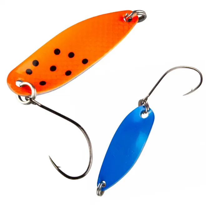 FTM Spoon Hammer 3,2 g Salmon Orange/Blau UV