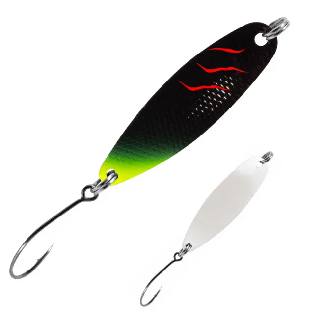 FTM Spoon Hammer 1,7 g Schwarz Rot Neon Gelb/Weiß UV