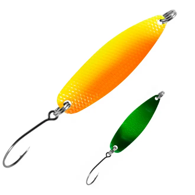 FTM Spoon Hammer 1,7 g Orange Gelb/Schwarz Grün UV