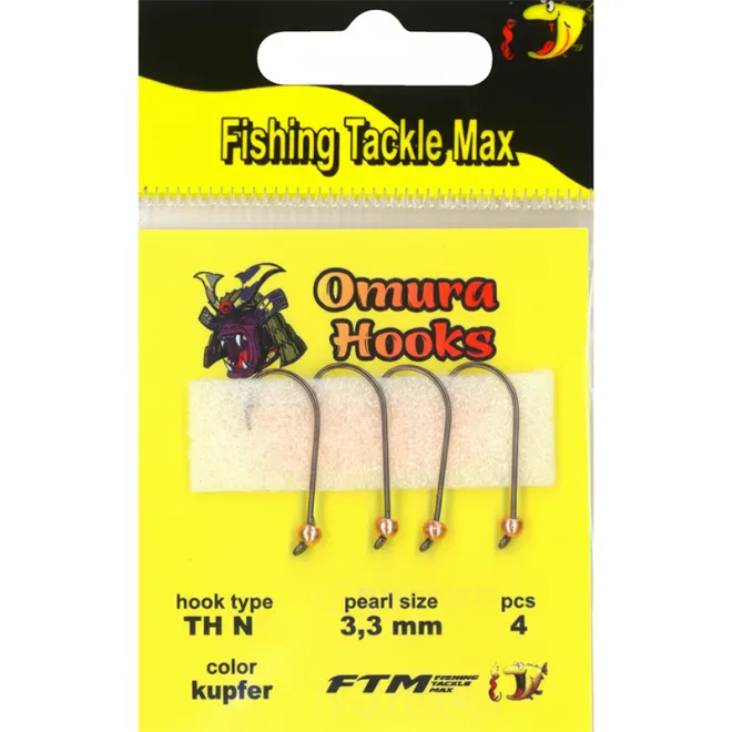 FTM Omura Hook TH N6 Kupfer 3,3 mm 4 Stück