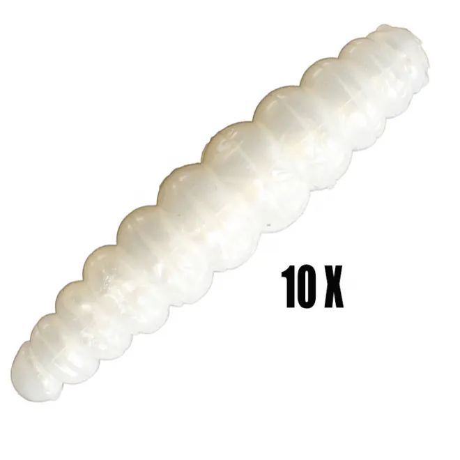 FTM Omura Baits Larvy Käse 3,5 cm Perlweiß