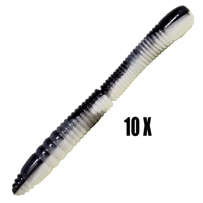 FTM Omura Baits Wurmy Käse 6,5 cm Schwarz/Weiß