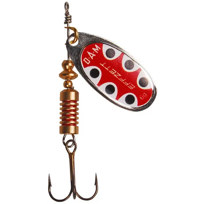 Effzett Standard Spinner 12 g Silver Black Dot