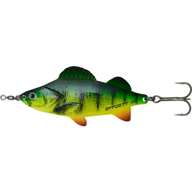Effzett Perch Spoon 9 cm 36 g Fire Perch UV