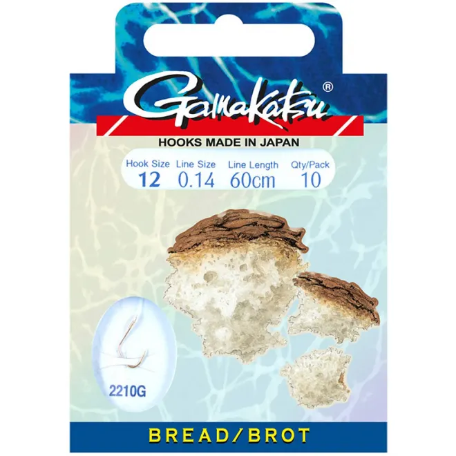 Gamakatsu BKD-2210G Bread 60 cm - 0,18 mm - 8