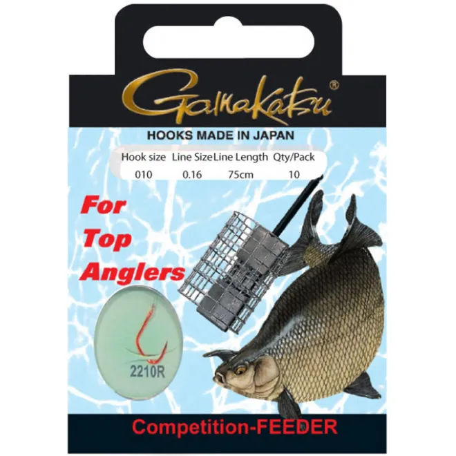 Gamakatsu Competition Bream Feeder 2210R 100 cm - 0,14 mm - 16