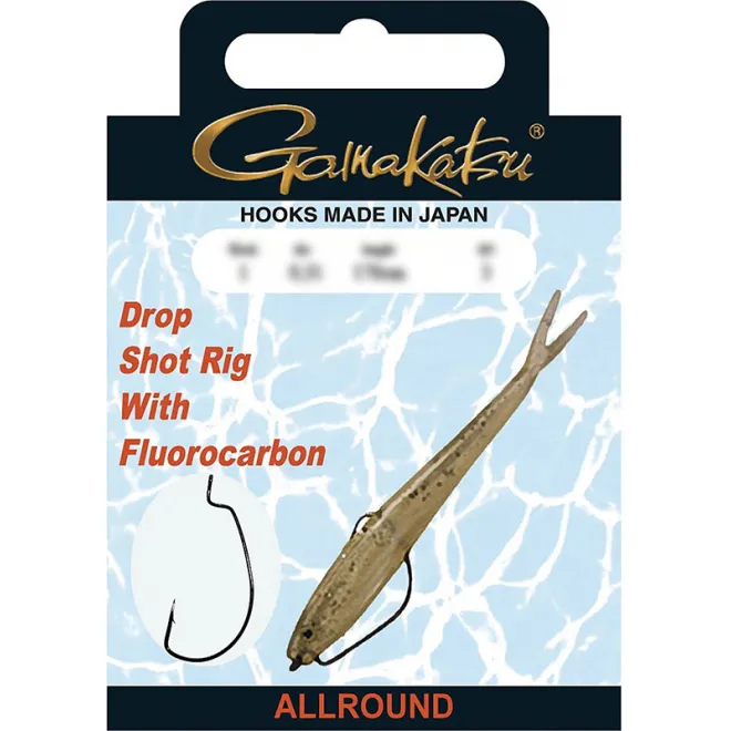 Gamakatsu BKD-Drop Shot Rig Worm EWG 170 cm - 0,35 mm - 1