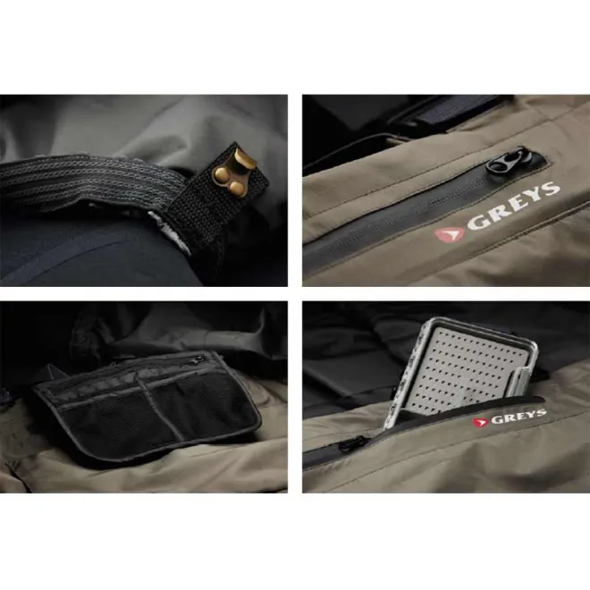 Greys Tail Breathable Stockingfoot Waders L 45-47