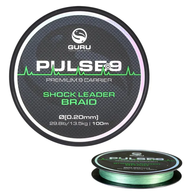 Guru Pulse 9 Shock Leader 100 m 0,20 mm 13,5 kg