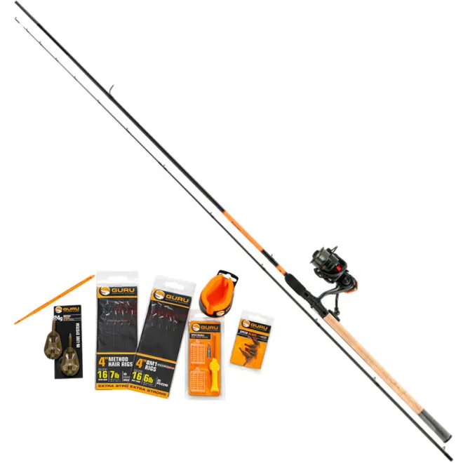Guru Feeder Rod & Reel Combo 10 ft