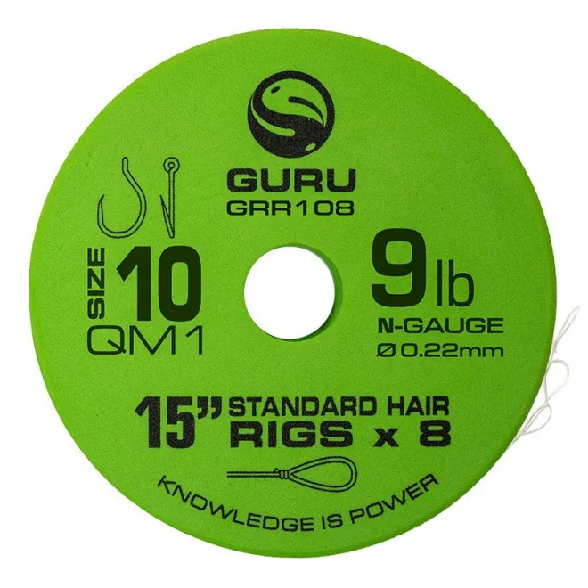 Guru QM1 Standard Hair Rig 15 Inch 0,19 mm 14