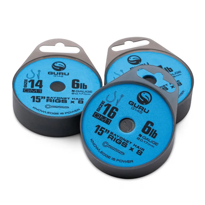Guru QM1 Bayonet Ready Rig 15" 10 0,22 mm