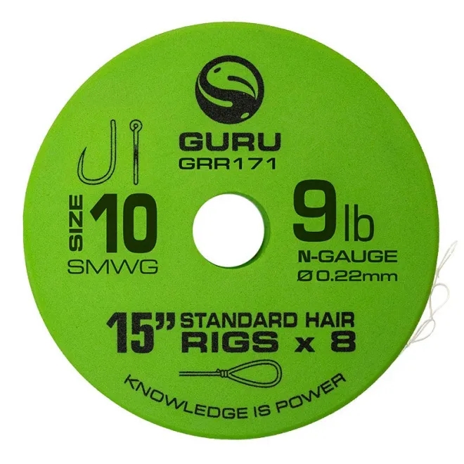 Guru SMWG Standard Hair Rig 15 Inch 0,22 mm 12
