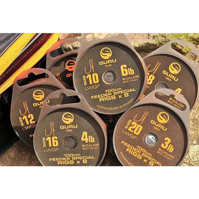 Guru LWGF Feeder Special Rig 1m Size 10 0,19 mm
