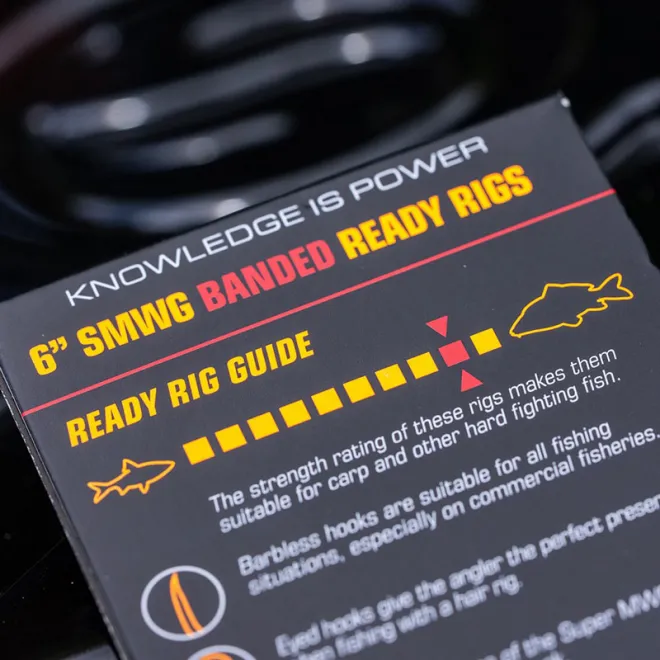 Guru SMWG Banded Ready Rigs 6 inch Gr. 18 - 0,17 mm - 2 mm Band