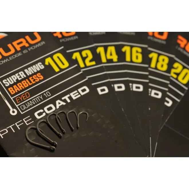 Guru Super MWG Barbless Hook 10