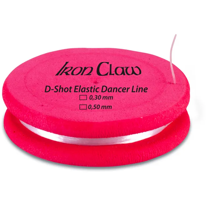 Iron Claw D-Shot ElastIron Claw Dancer Line 0,30 mm - 3 m