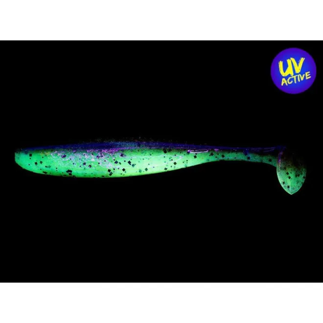 Keitech Easy Shiner 4,5 Green Pumpkin Chartreuse