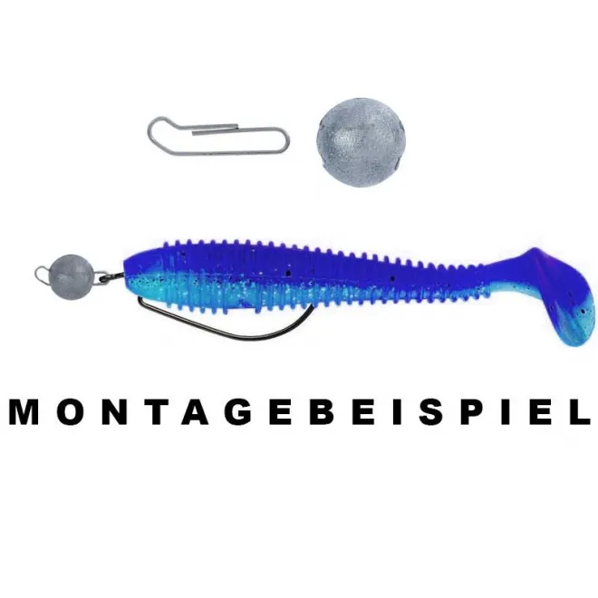 KL Angelsport Cheburashka Bleikopf 5 g - 5 Stück