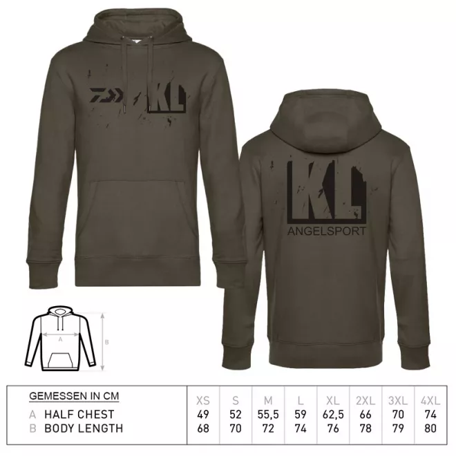 KL Angelsport Grunge Hoody M