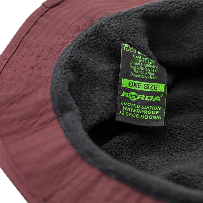 Korda KORE Fleece Waterproof Boonie Burgundy