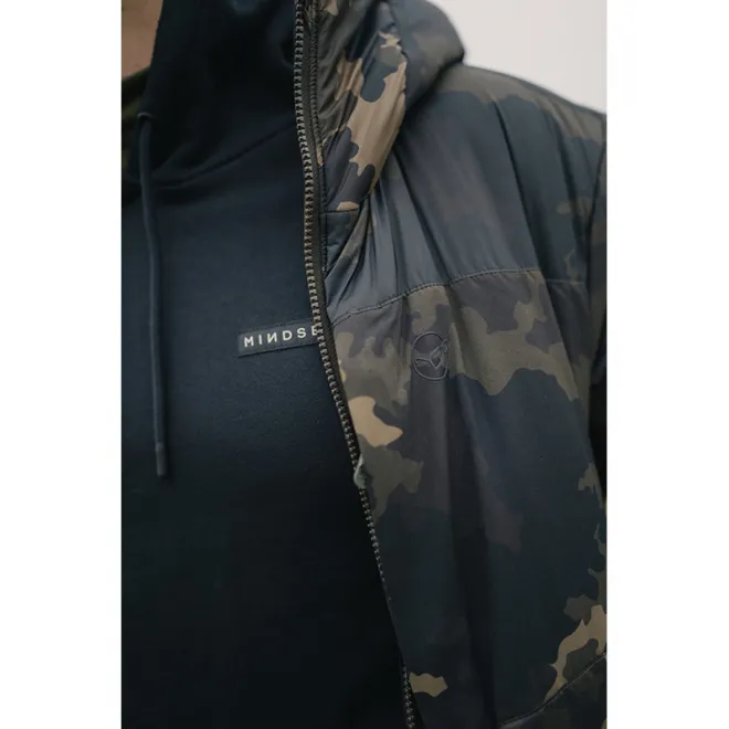 Korda Insulated Hooded Jacket Dark Kamo M