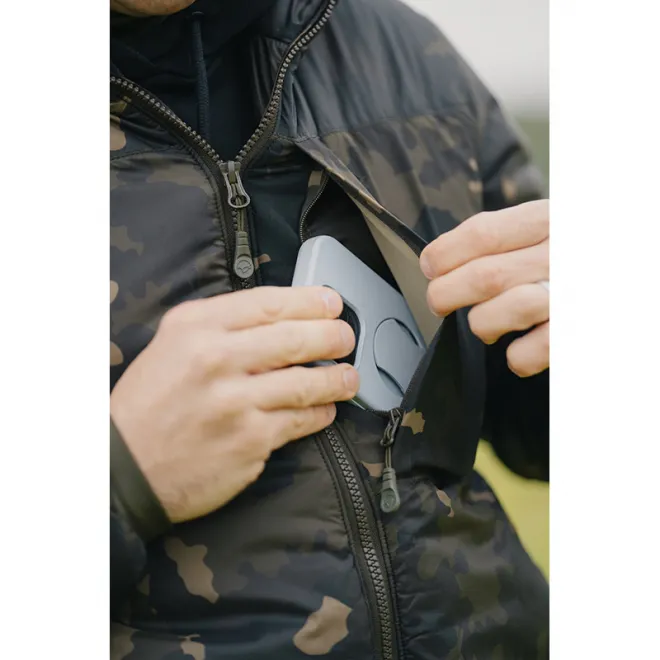 Korda Insulated Hooded Jacket Dark Kamo M