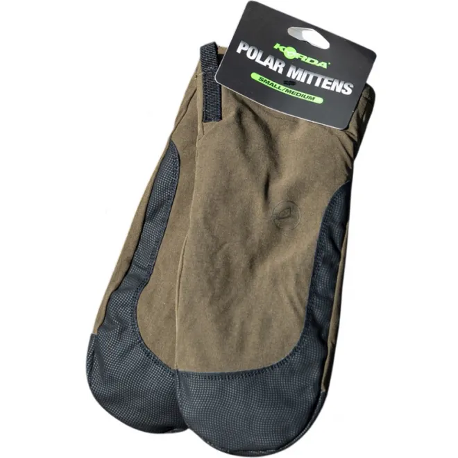 Korda Polar Mittens Dark Olive S/M