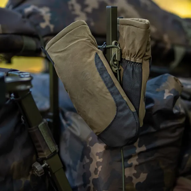 Korda Polar Mittens Dark Olive L/XL