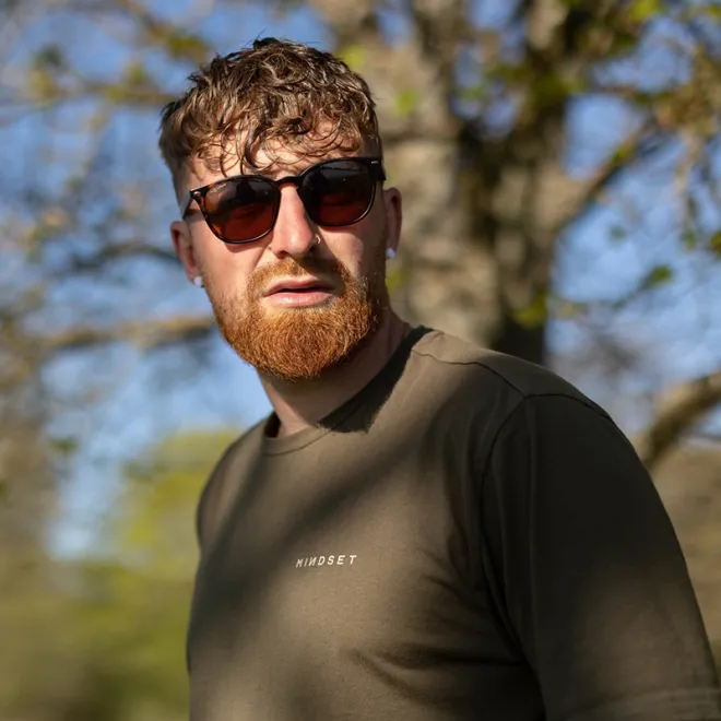 Korda Mindset Minimal Tee Dark Olive M