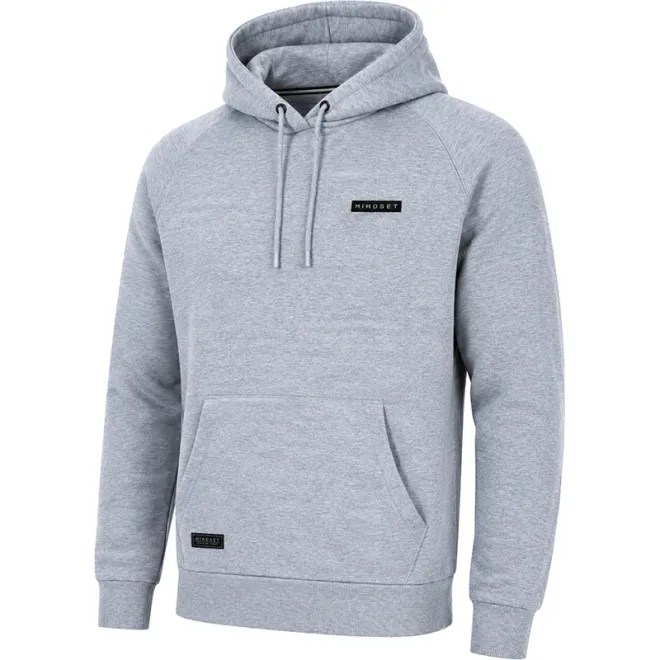 Korda Mindset Patch Hoodie Heather Grey M